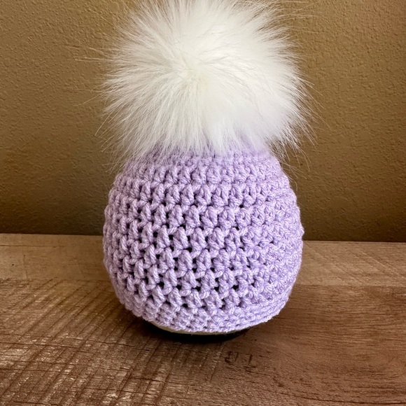 Newborn Baby Orchid Hat - Picture 4 of 4